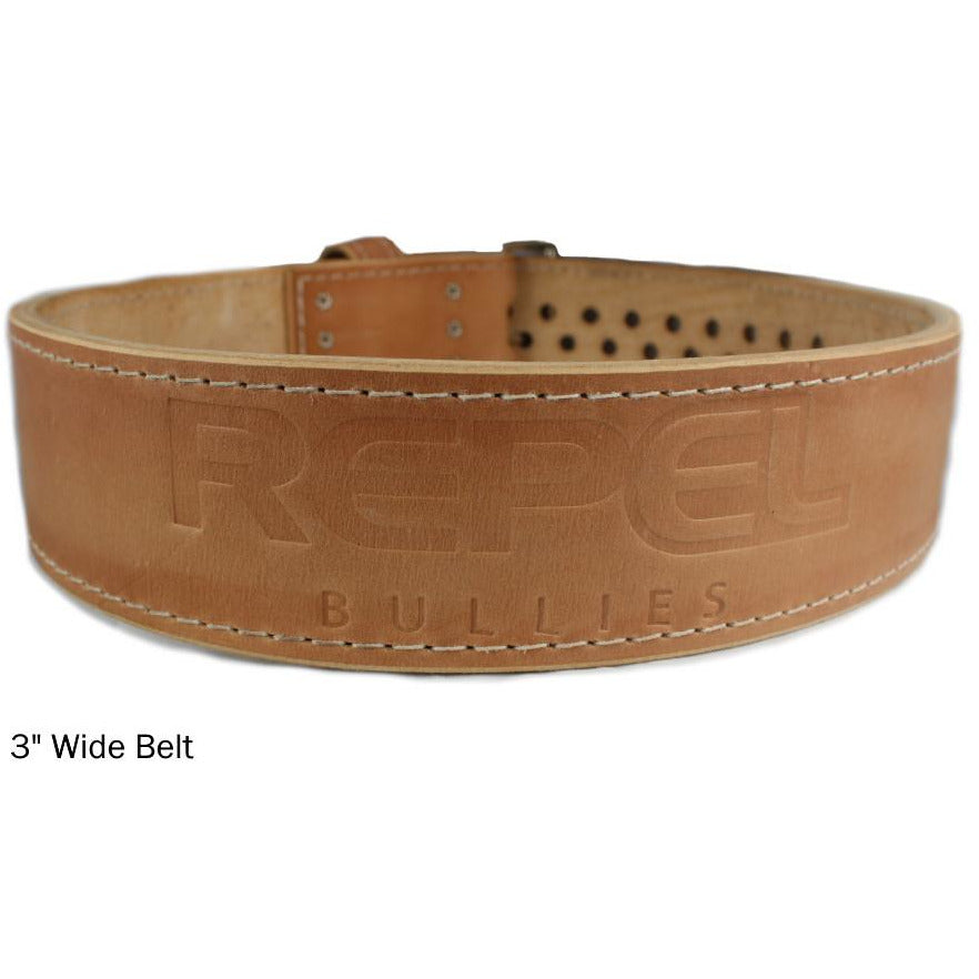 Pioneer Cut™ - Powerlifting Belt - Leather – Repel Bullies